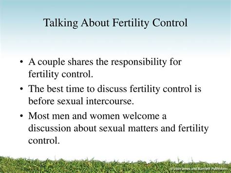 Ppt Chapter 10 Choosing A Fertility Control Method Powerpoint Presentation Id5690238