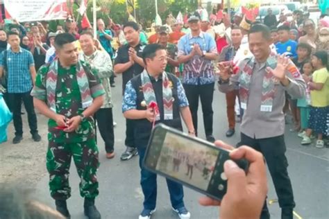 Telawang Diresmikan Jadi Kampung Bebas Narkoba Radar Banjarmasin