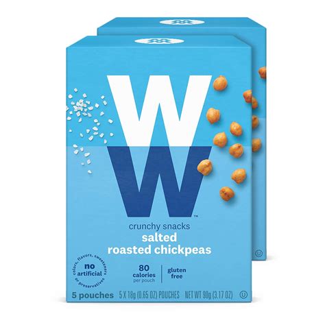 Discontinued Ww Touch Of Salt Roasted Chickpeas Gluten Free 2 Smartpoints 2