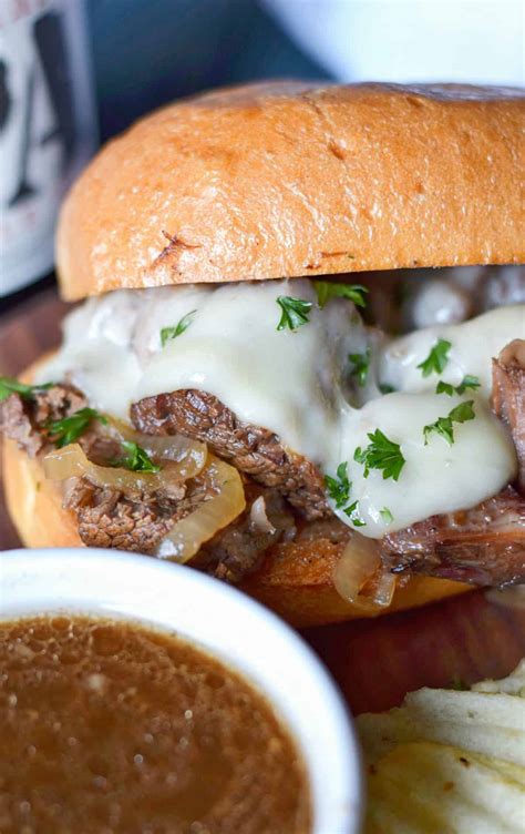 Slow Cooker French Dip Sandwich Butter Your Biscuit