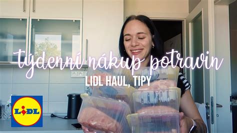 Haul Lidl T Denn N Kup Potravin Tipy Youtube