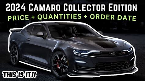 Final 2024 Camaro Collector Edition Revealed The End Of The Road For The Camaro Youtube