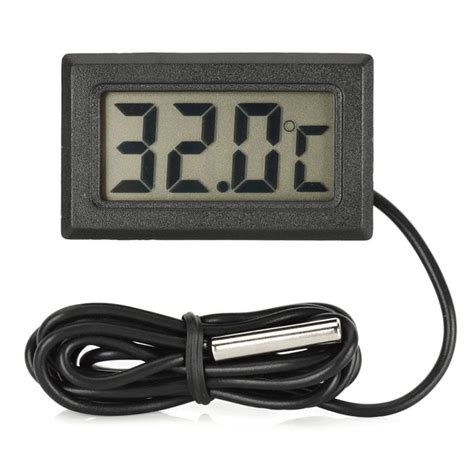 Digital Lcd Display Temperature Meter Thermometer Temp Sensor Buy At Best Price In Bangladesh