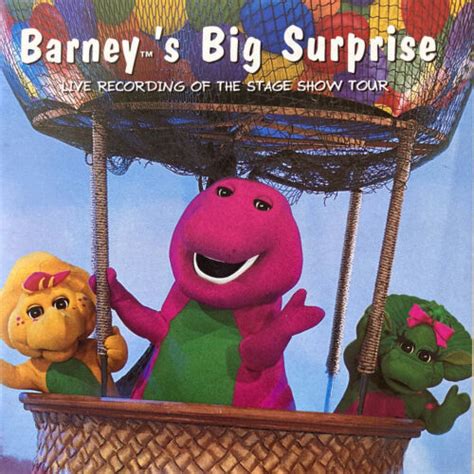 Barneys Big Surprise Live Recording Of The Stage Show Tour Music Cd Barney 4598218691