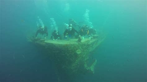 Red Sea Wreck Ss Thistlegorm Conquering The Bow Youtube