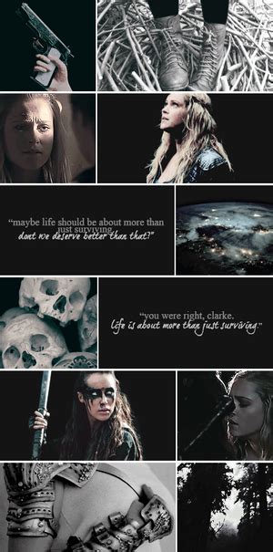 Clarke And Lexa The Tv Show Fan Art Fanpop