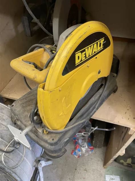 Dewalt D V Mm Abrasive Chop Saw Metal Cut Off Saw Dw