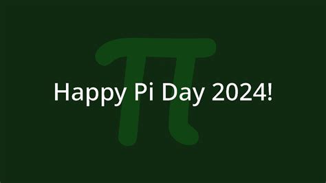 Pi Day 2024 Youtube