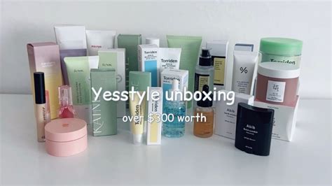 Yesstyle Unboxing Over 300 Worth Korean Skincare And Makeup YouTube