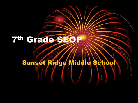 Personality Type - Sunset Ridge Middle School