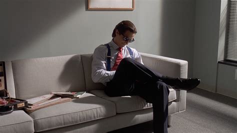 Christian Bale American Psycho Couch Movies Men 1920x1080