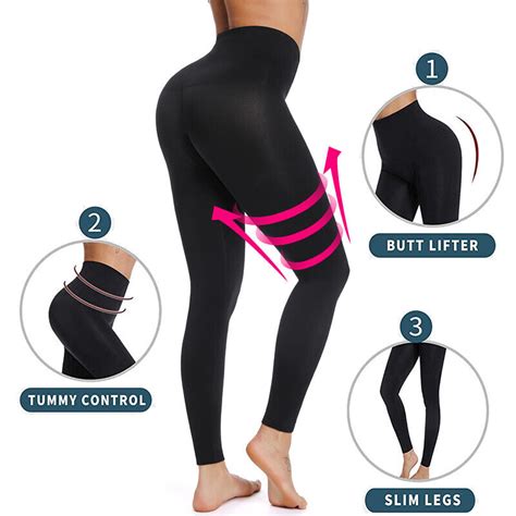 Women Anti Cellulite Sculpting Sleep Leg Shaper Legging Pants Slim