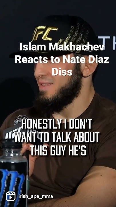 Ufc 284 Islam Makhachev Responds To Nate Diaz Trash Talk Youtube