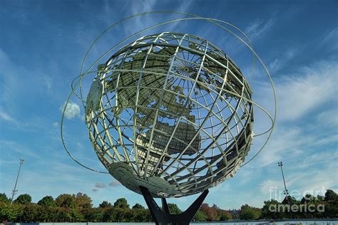 Unisphere NY 1964 Worlds Fair Photograph by Chuck Kuhn - Fine Art America