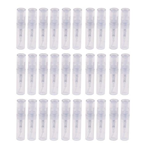 Mini Transparent Ml Spray Plastic Bottle Spray Perfume Empty Sample