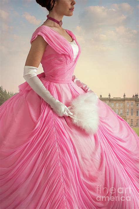 Pink Victorian Ball Gowns