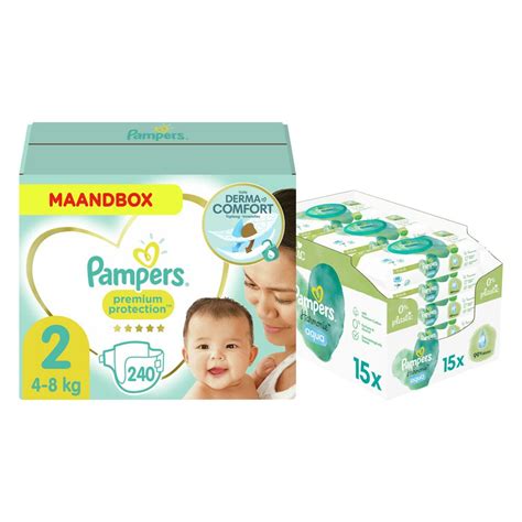 Pampers Premium Protection Luiers Maat Maandbox Stuks En Pampers