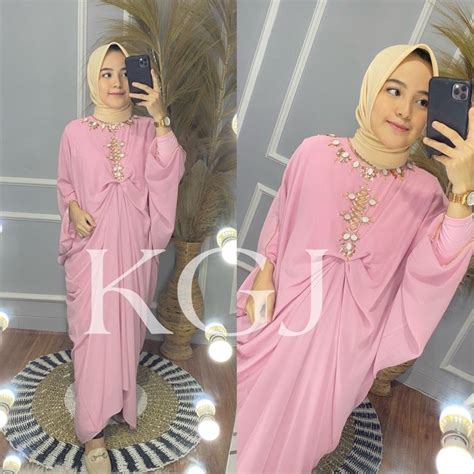 Jual Kaftan Lebaran Mewah Premium Kaftan Kondangan Premium