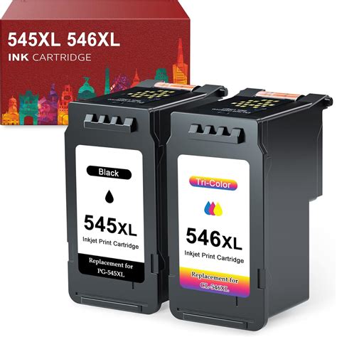 Toner Kingdom Rigenerato Pg 545xl Cl 546xl Ricambio Per Cartucce D Inchiostro Canon 545 546 Xl