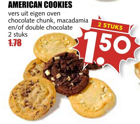 American Cookies Aanbieding Bij Mcd Supermarkt