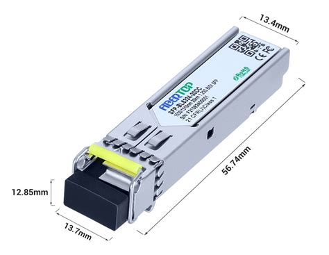 Fibertop G Bidi Sfp Single Mode Nm Tx Nm Rx Km Single Lc