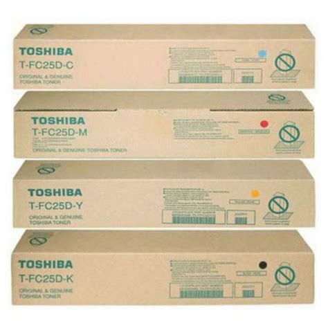 Toshiba T FC25D CMYK Toner