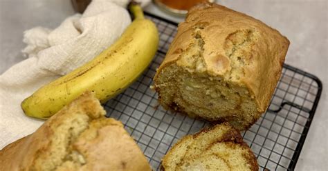 Cake La Banane Et Au Caramel Au Beurre Sal Recette Cake La