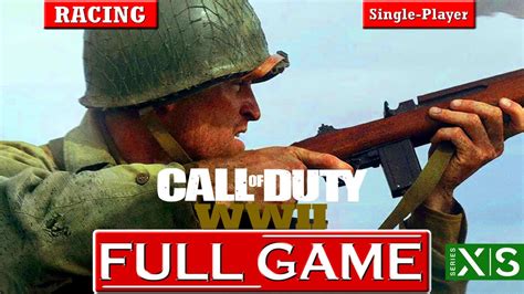 Call Of Duty WWII Full Game Walkthrough No Commentary Xbox Series X