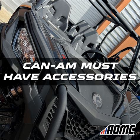 Must Have Can Am Side By Side Accessories For Enhanced Adventures