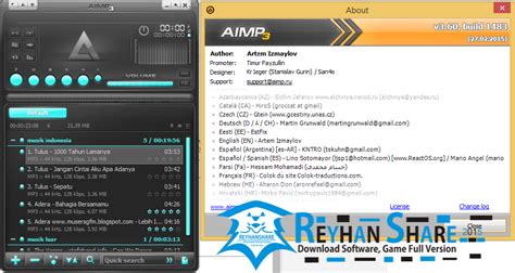 AIMP 3 60 Build 1483 Final ReyhanShare