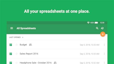 Zoho Sheet Mobile Spreadsheet Editor App On Amazon Appstore