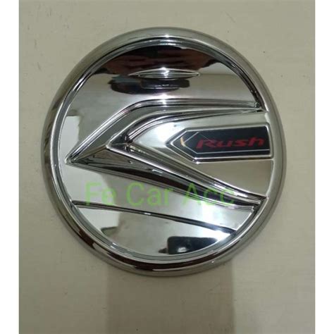 Jual Tank Cover All New Rush Chrome Tutup Tangki Bensin All