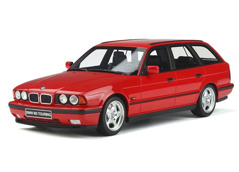 Modellauto BMW E34 Touring M5 1994 Mugello Red 274 OttO Mobile 1 18