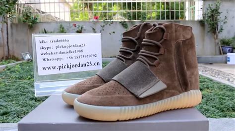 Adidas Yeezy Boost 750 Chocolate Brown Hd Review From Pickjordan23cn Youtube