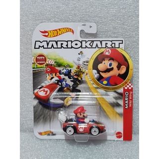 Mario Wild Wing Mario Kart Tem Tico Hot Wheels Lacrado Shopee Brasil