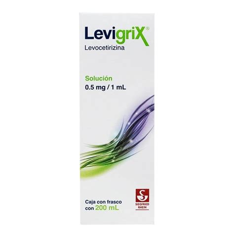 Levigrix 5 Mg 1 Ml 1 Caja Con Frasco De 200 Ml Walmart