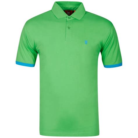 Fenchurch Mens Zealous Polo Shirt Kelly Green Clothing Zavvi