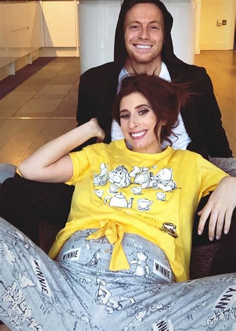 Stacey Solomon Shows Off Growing Baby Bump In Orange Bikini Extra Ie