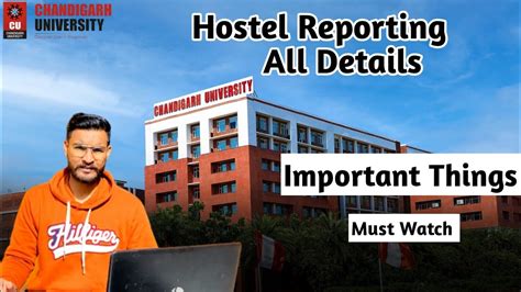 Chandigarh University Hostel Reporting Details Hostel Hostel Room