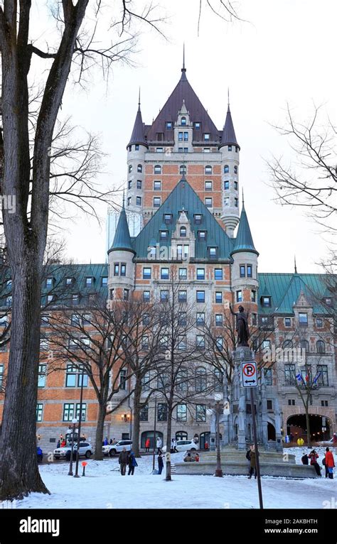 Chateau Frontenac A Quebec Hi Res Stock Photography And Images Alamy