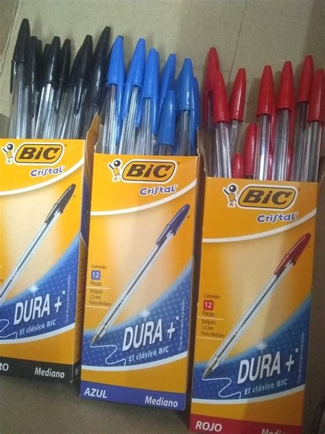 Bolígrafo Bic Mediano 10 Cajas Con 12 Pzs Envío gratis