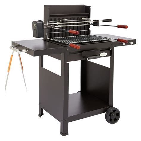 Gardenstar Barbecue Au Charbon De Bois Vertical Pas Cher Auchan Fr