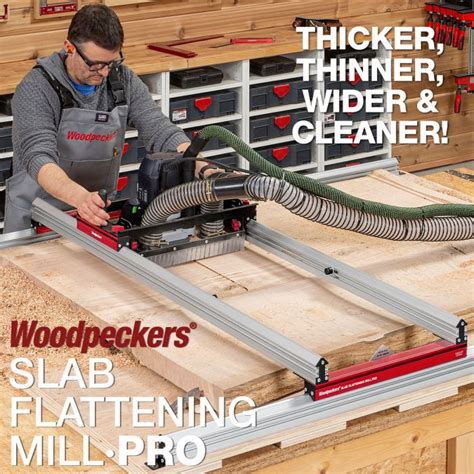 Router Sled Woodpeckers Slab Flattening Mill Pro