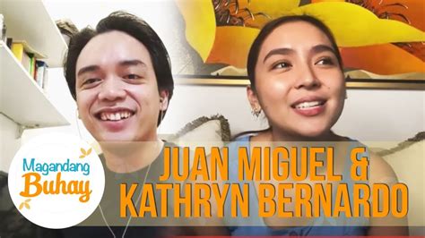 Kathryn And Juan Miguel S Friendship Magandang Buhay Youtube