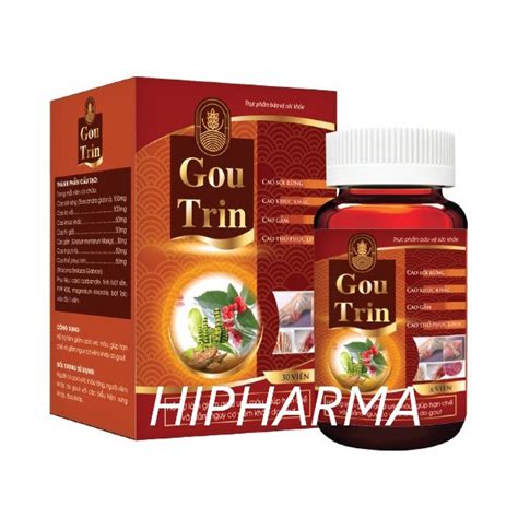 VIÊN UỐNG GOUT Hỗ trợ giảm Acid Uric trong máu giảm nguy cơ viêm khớp