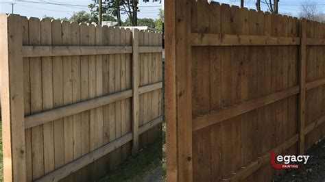 Broad Ripple Fence Staining - Legacy Painting