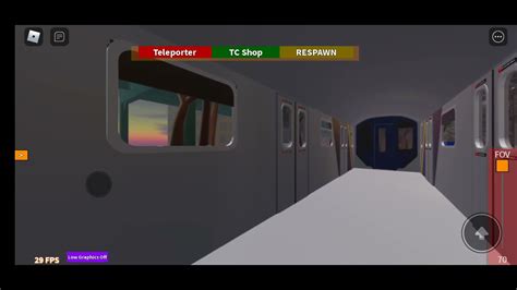 A Tour Of R Train At Roblox Transit City Winter Update Youtube