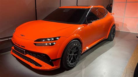 Genesis Gv Magma Concept First Look Liquid Hot Orange Bang