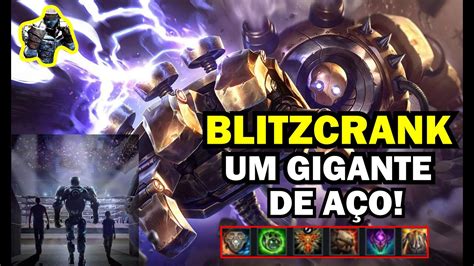 Como Jogar De Blitzcrank Lolwildrift Blitzcrank Videogame Youtube