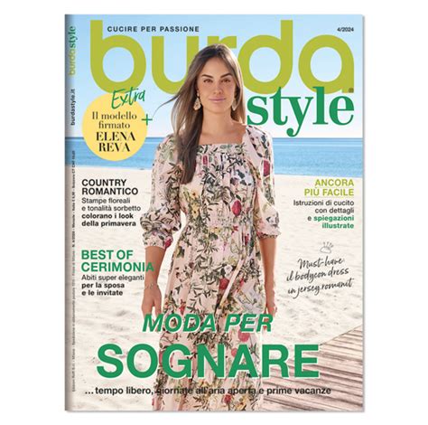 Sfogliare It BURDA STYLE 12 Numeri Abbonamento Extra Europa